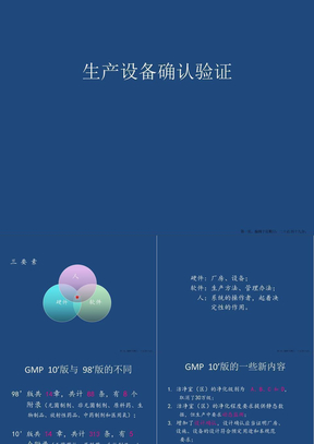 生产设备确认验证
