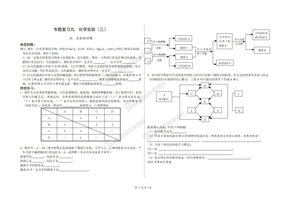 09中考化学专题复习：化学实验9