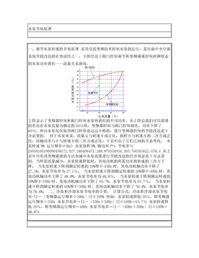 水泵节电原理