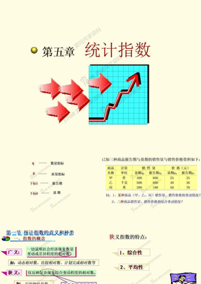 第五章 统计指数