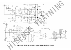 TLM37P69GP系列液晶（1768板）电视电源电路原理图