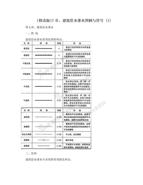 [修改版]7章、建筑给水排水图例与符号 (1)