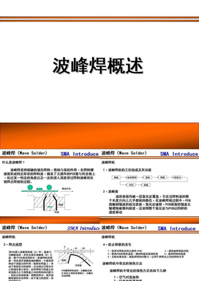 波峰焊讲述