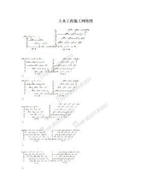 土木工程施工网络图