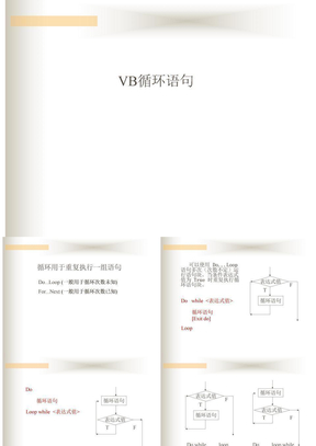 VB循环语句