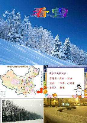 《看雪》PPT课件