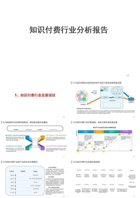 知识付费行业分析报告