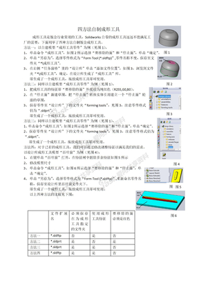 SW 钣金成型工具制作方法及常见问题集锦_2003