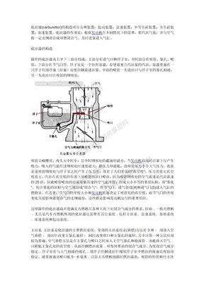 化油器基本知识