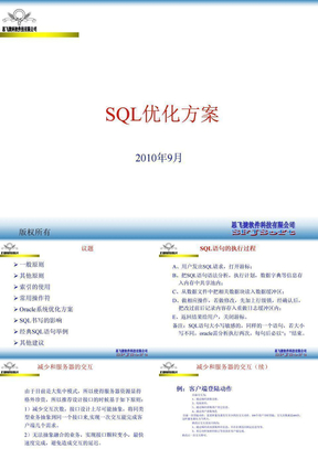 SQL优化方案