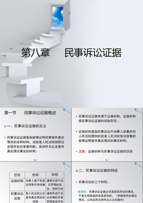 第八章   民事诉讼证据