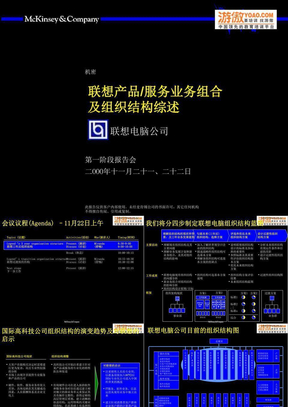 麦肯锡给联想的组织结构设计(PPT_35页)