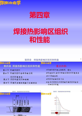 焊接热影响区组织和性能(PPT)