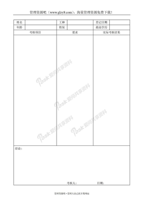 特殊工种人员情况表-025