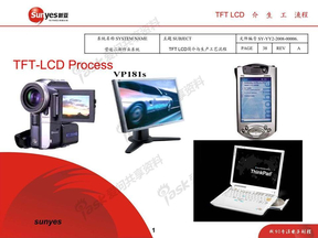 LCD生产流程