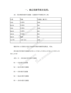 汽车折算系数