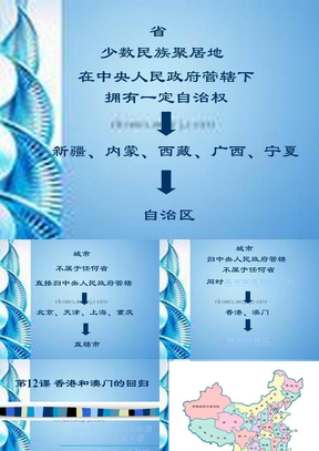 历史第12课香港和澳门的回归课件（新人教八下）