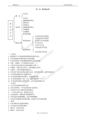 七年级下知识点