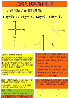 直线与方程