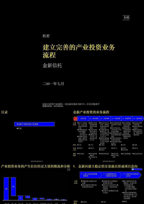 麦肯锡—金新信托：建立完善的产业投资流程