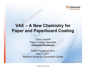 VAE for paper coating