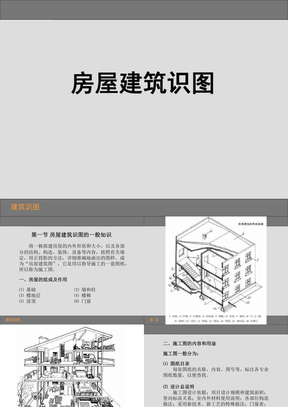 房屋建筑识图