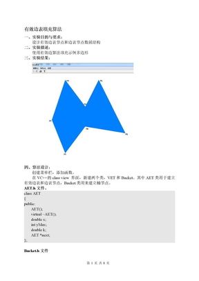 有效边表填充算法