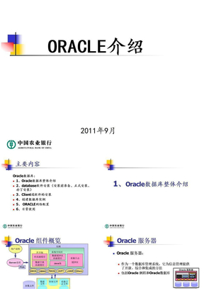 Oracle介绍_正式