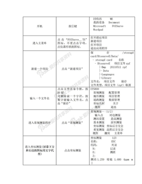 苏一光全站仪坐标测量教程