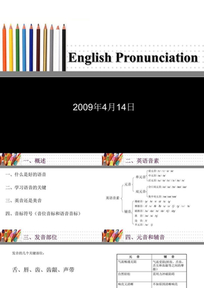 English+Pronunciation英语发音指导教程