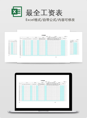 最全工资表