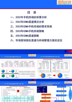 CDMA业务终端与渠道策略