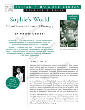 Sophie's World-Teacher's Guide