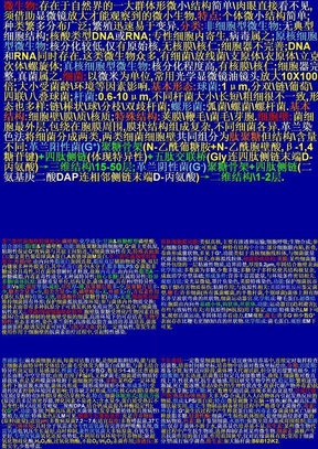 [医学微生物学][复习资料]