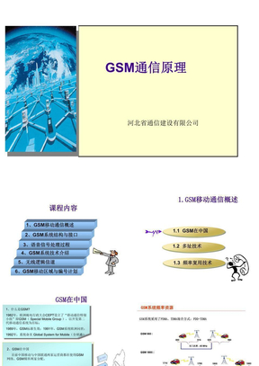 GSM_通信原理