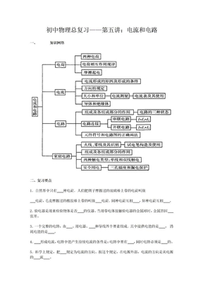 初中物理电路图练习题9