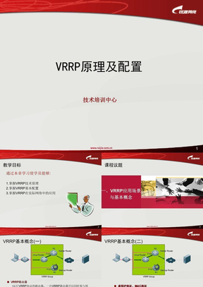 VRRP协议原理及配置