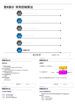 计算机控制之模糊控制算法