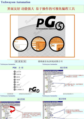 可编程控制软体培训教材PG5软件介绍