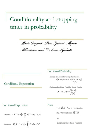 课件－概率论中的条件期望与停时
