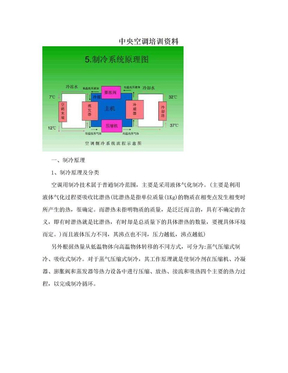 中央空调培训资料