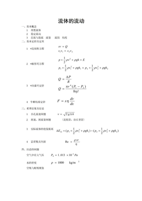 高等医用物理学复习资料