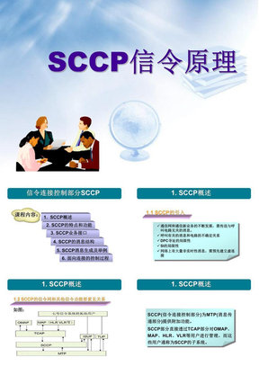 北邮No7信令培训，共11部 - MA020003 SCCP信令原理