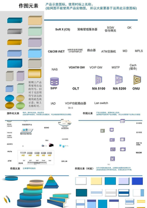 免费PPT模板图形部件元素汇总大全