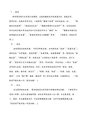 中文商务信函写作格式