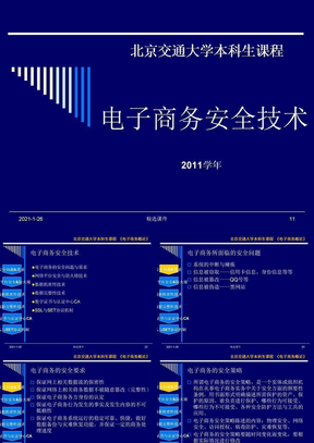 电子商务基础课件-电子商务安全技术