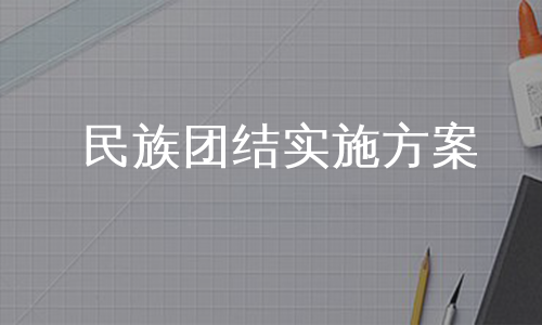 民族团结实施方案