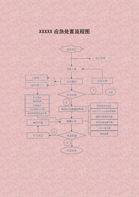 应急处置流程图