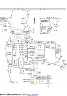 华中师范大学地图