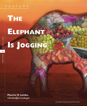 The Elephant Is Jogging- New Pressures for Agricultural Reform in India